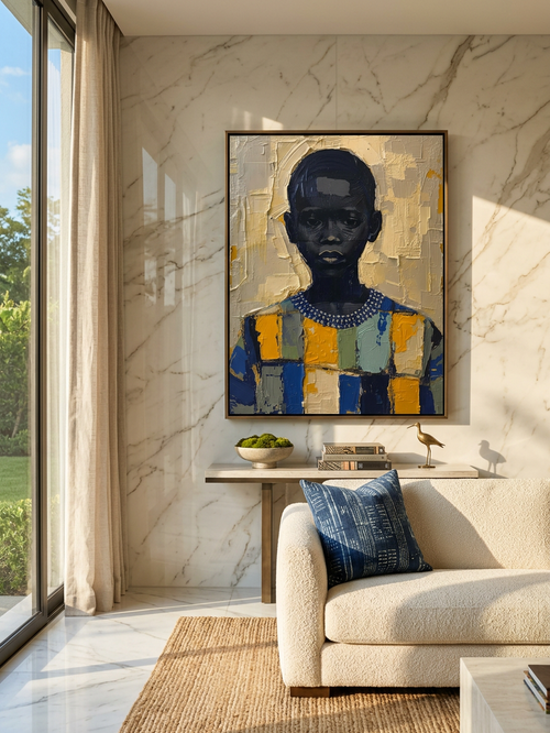Son of the Soil canvas print displayed on a wall