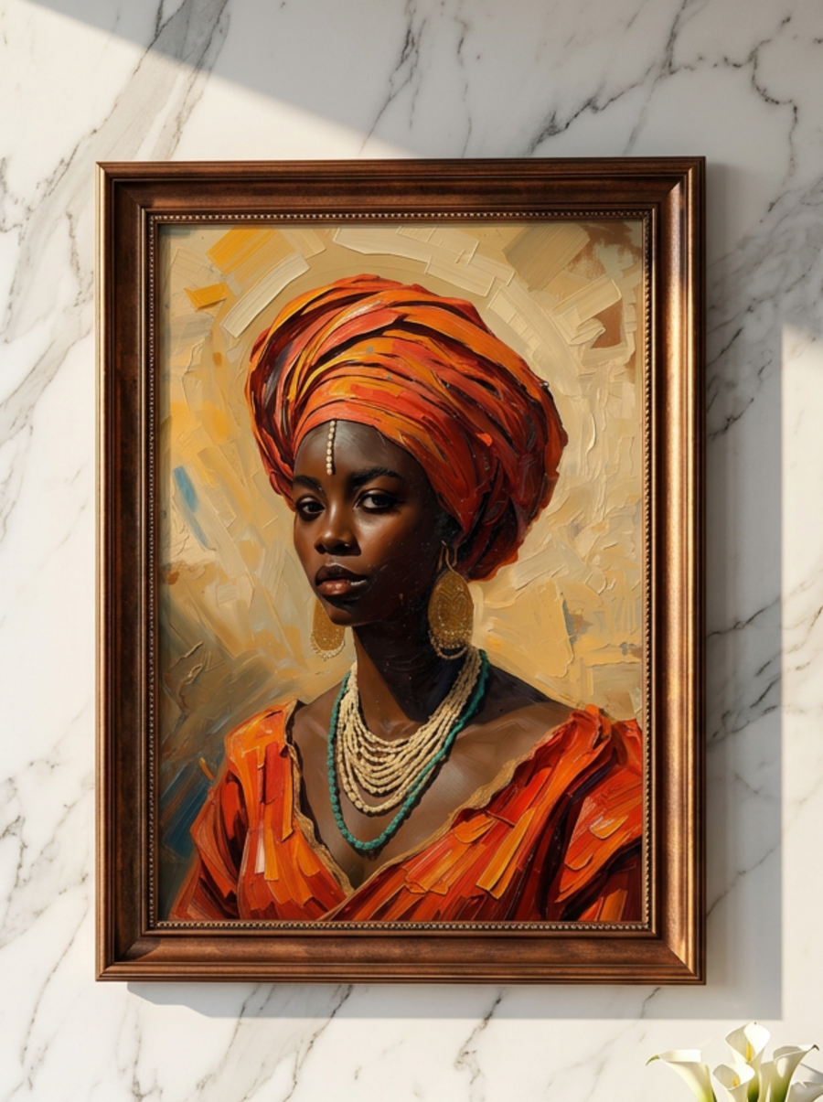 Gele on Canvas