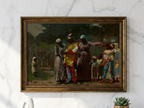 Dressing for the Carnival — Winslow Homer canvas print displayed on a wall